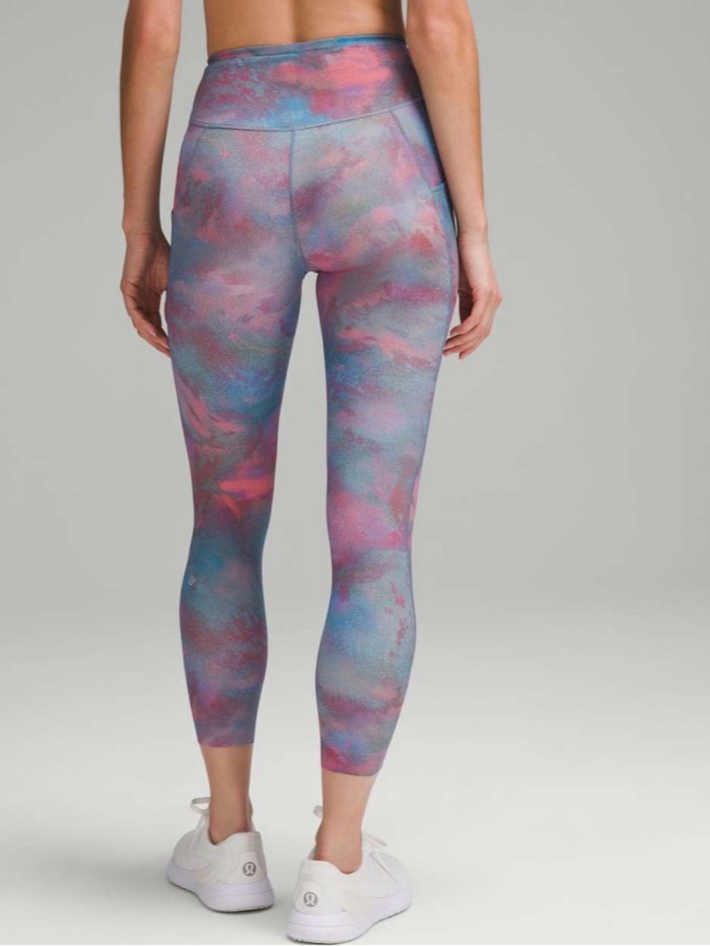 Lululemon Fast and Free High-Rise Tight 25” hazy afterglow multi - Picture 2 of 6